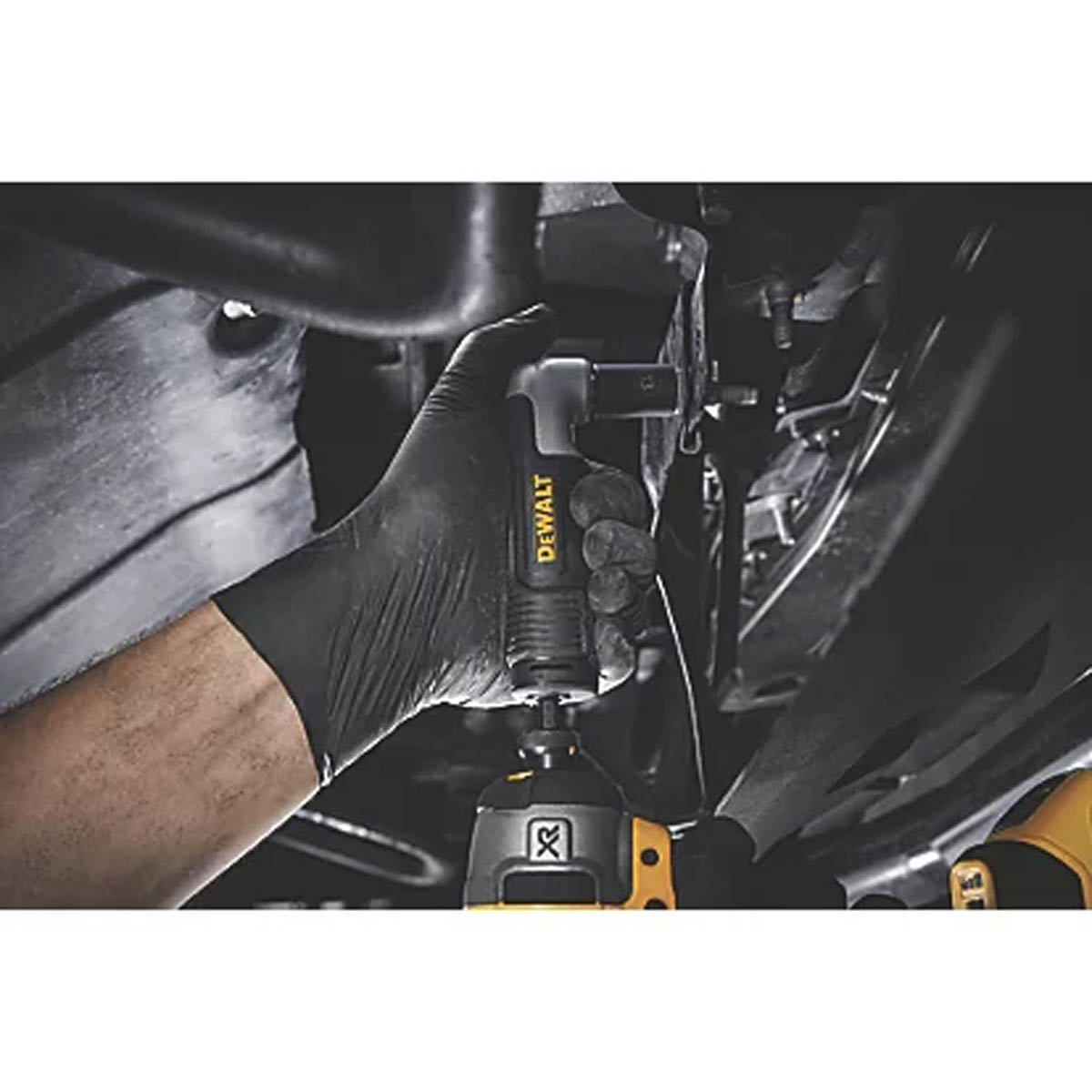 DeWalt Right Angle Screwdriver Socket Attachment Compact Side Handle 1/4 inch - Image 3