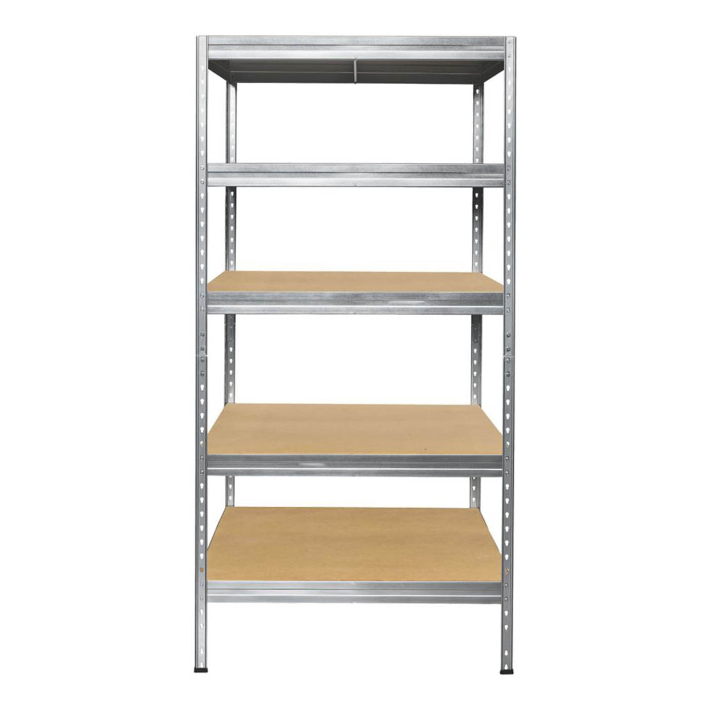 Shelving Unit Heavy Duty 5 Tier Galvanised Steel Garage Workshop Storage - Image 2