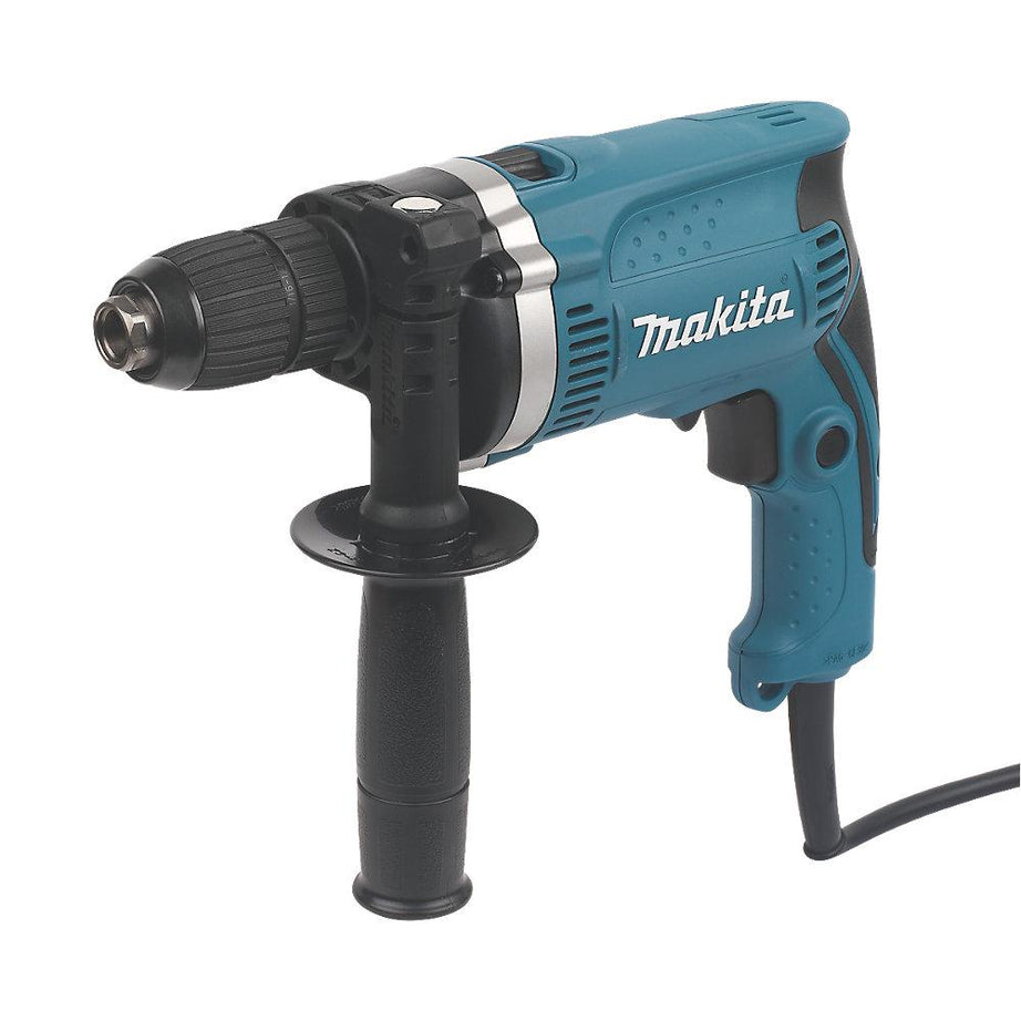 Makita Percussion Drill HP1631K/1 Corded Electric Powerful Variable Speed 110V - Image 1