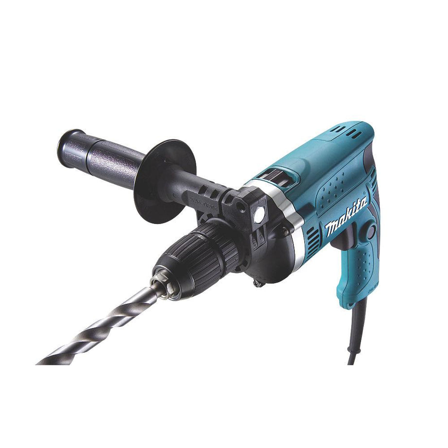 Makita Percussion Drill HP1631K/1 Corded Electric Powerful Variable Speed 110V - Image 2