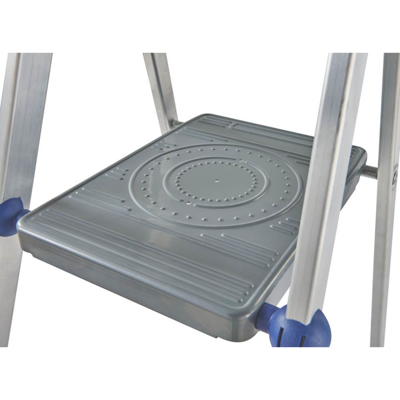 Werner Step Ladder With Safety Handrail Aluminium 2.12m 7 Step Platform Non-Slip - Image 4