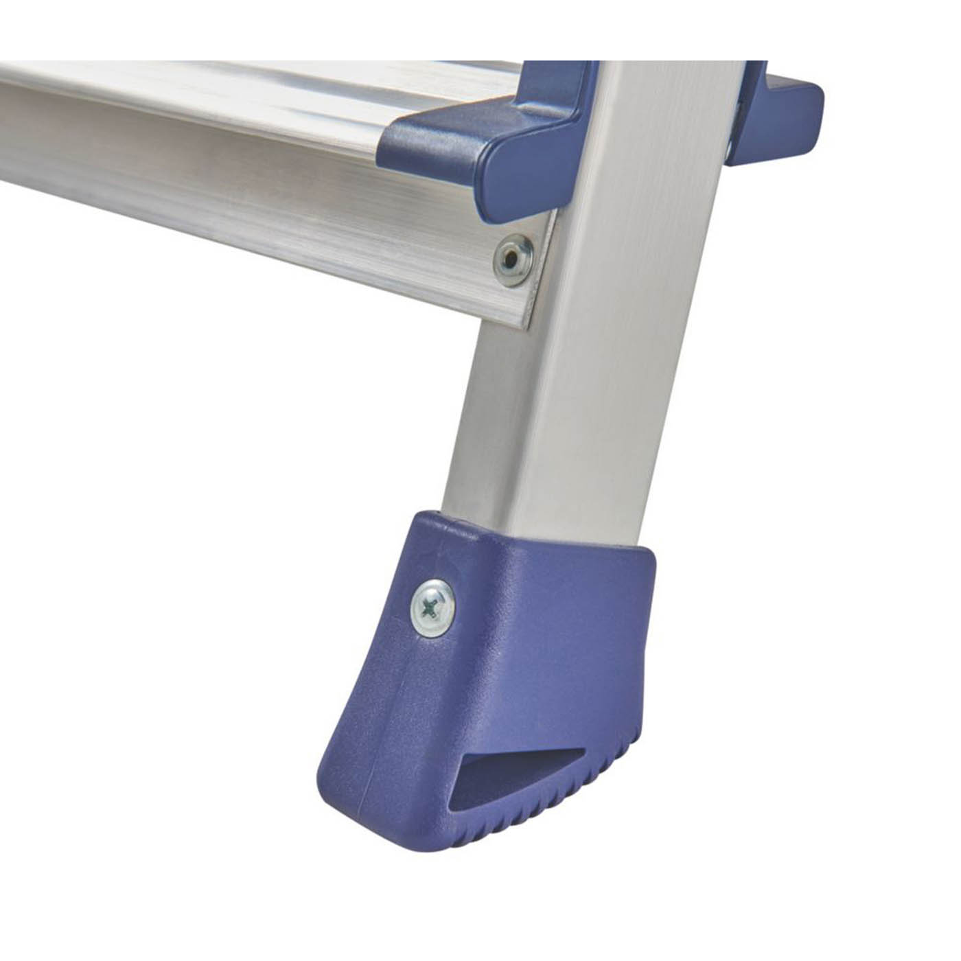 Werner Step Ladder With Safety Handrail Aluminium 2.12m 7 Step Platform Non-Slip - Image 5