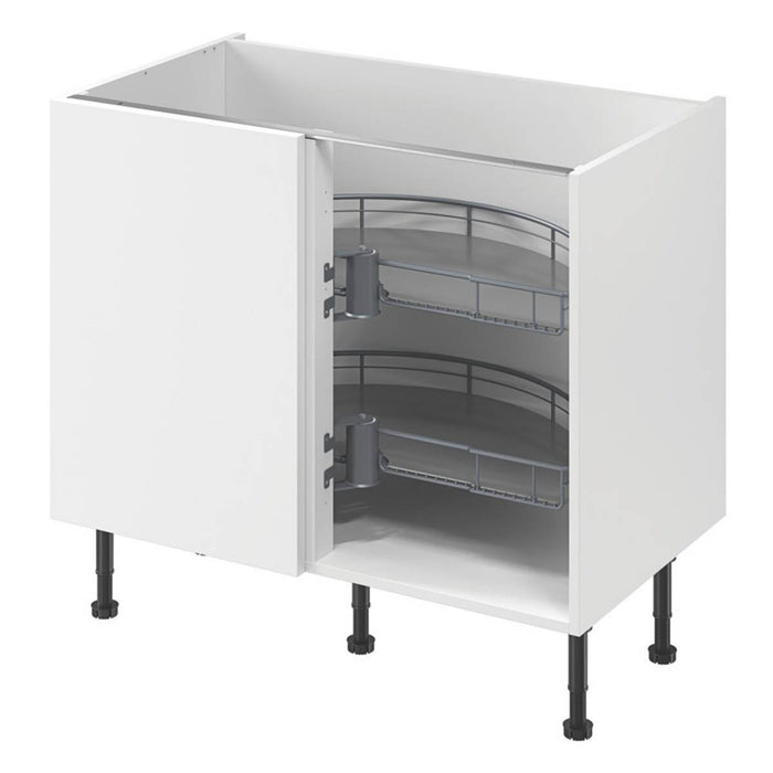 Essentials Grey  Half Moon Carousel Storage System 1000mm - Image 4