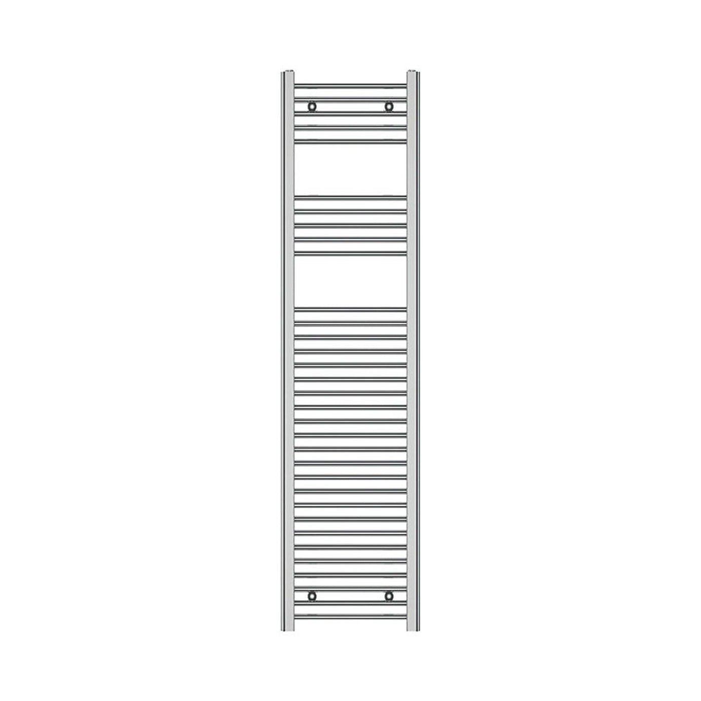 Towel Rail Radiator Chrome Bathroom Ladder Warmer Steel 414W (H)1600x(W)400mm - Image 2
