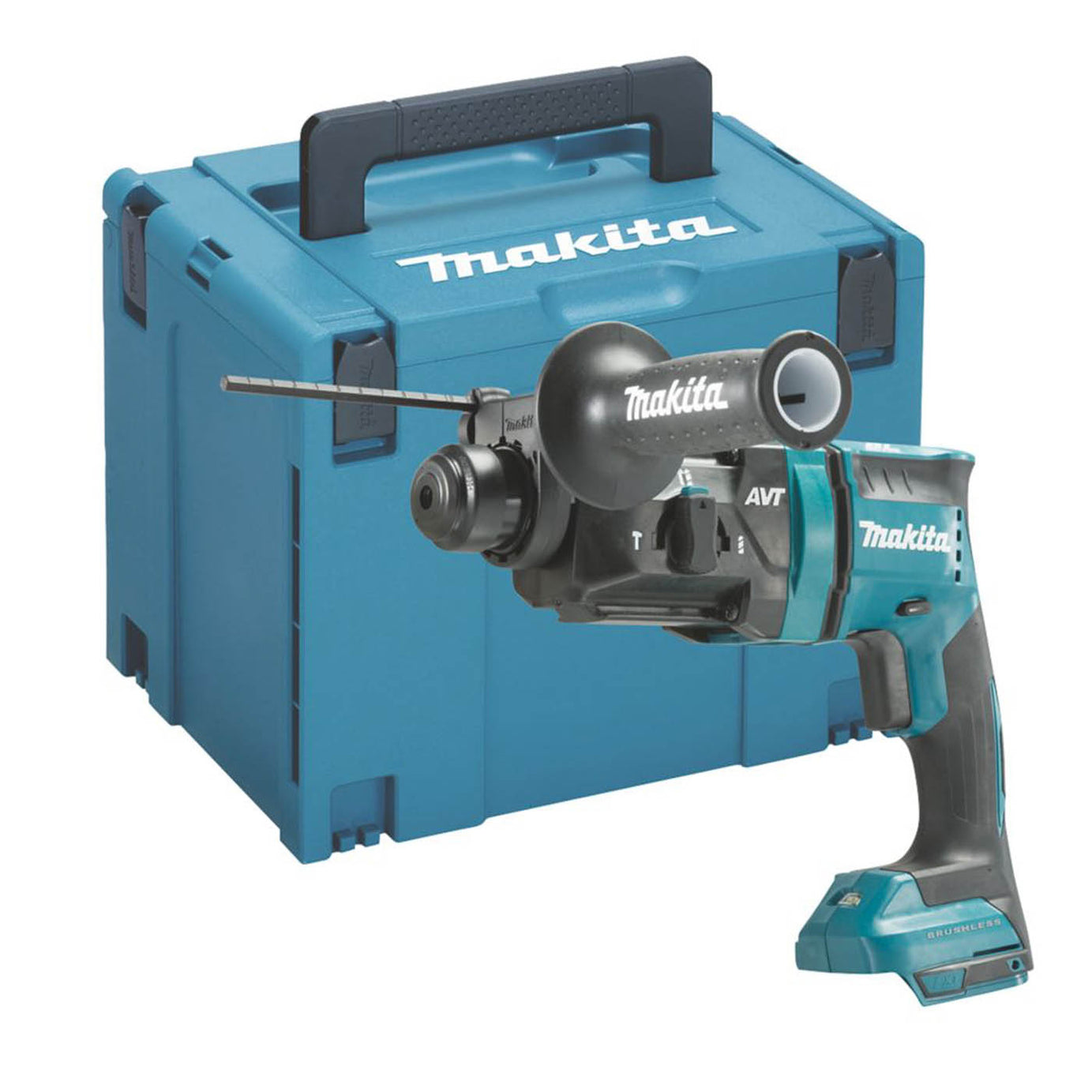 Makita Rotary Hammer Drill SDS Cordless Lightweight DHR182ZJ 18V Li-Ion - Bare - Image 1