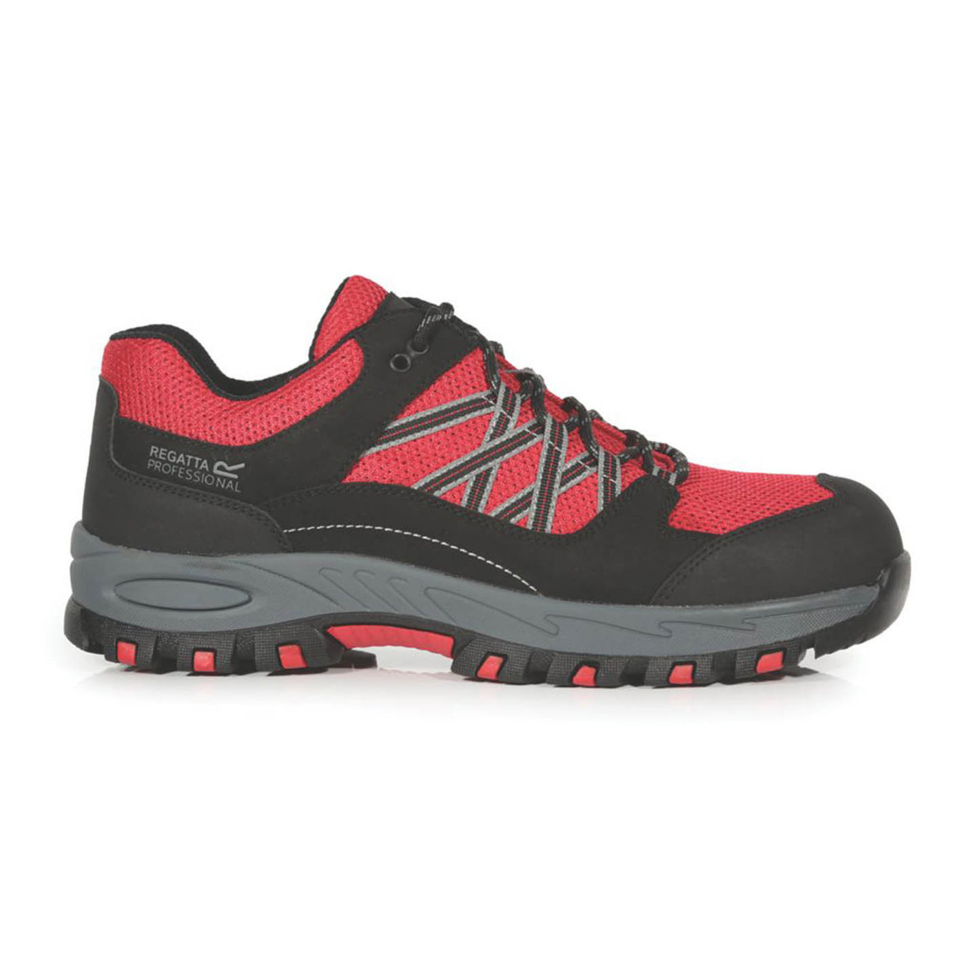 Regatta Sandstone SB Size 9.5  Red/Black  Water-Resistant Steel Toe Cap Safety Trainers - Image 2