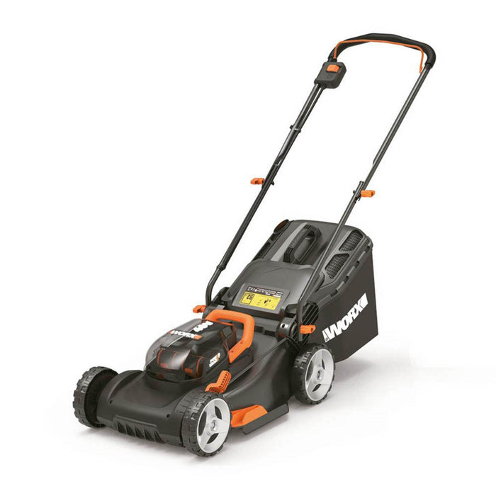 Worx Lawn Mower Cordless WG743E.1 Li-Ion 2x4.0Ah 40cm Garden Grass Cutter 40V - Image 3