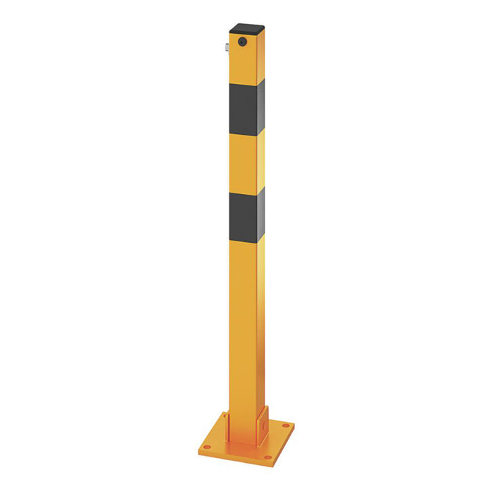 Parking Post Heavy Duty Lockable Bollard Barrier Security Entrance Driveway - Image 2