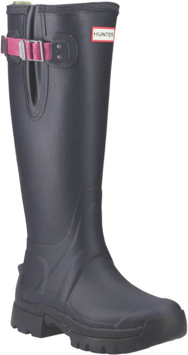 Hunter Wellies Womens Standard Fit Non Safety Navy Wellington Boots Size 4 - Image 2