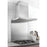 Kitchen Cooker Splashback Grade Stainless Steel Wall Plate Satin 750 x 600mm - Image 1