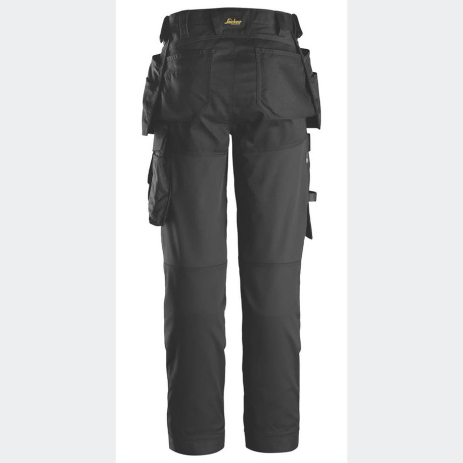 Snickers Womens Stretch Trousers 6247 Black Slim Fit Breathable Size 20 31" L - Image 3