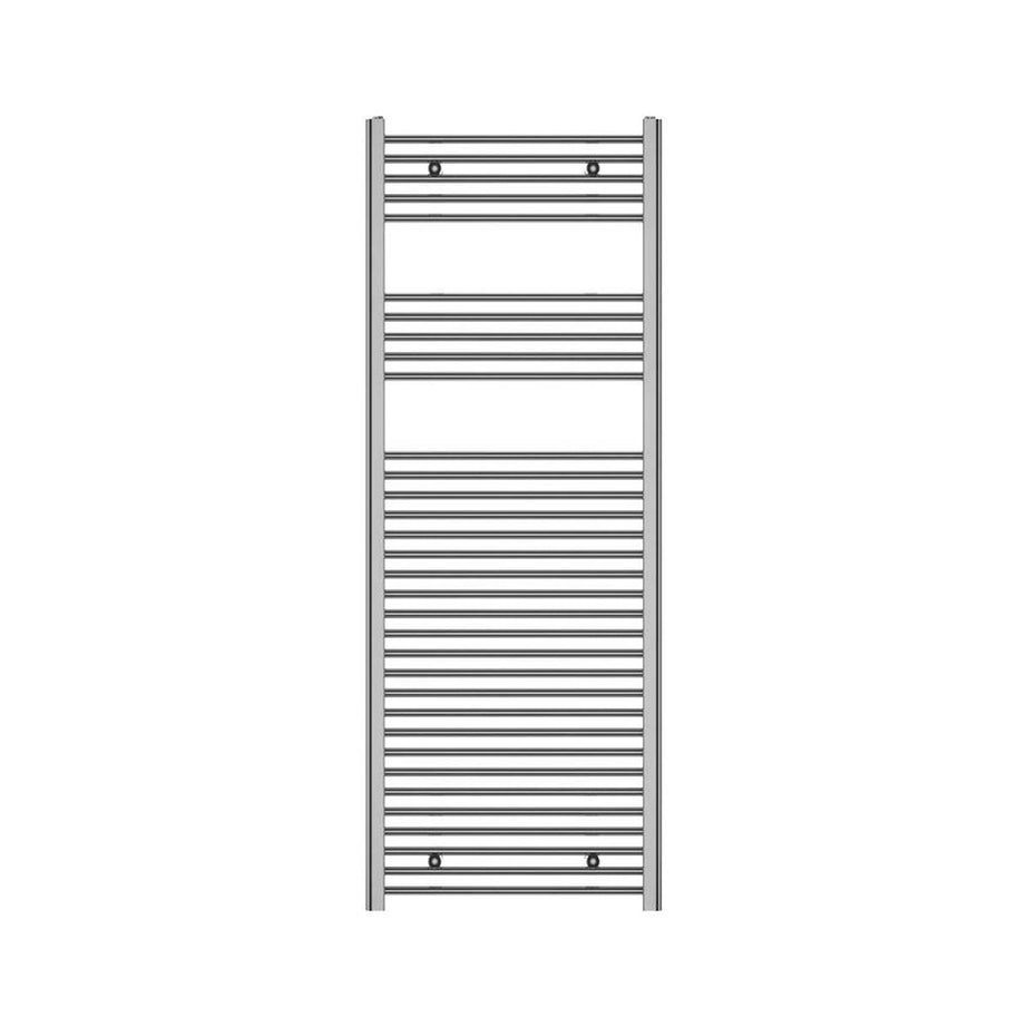 Bathroom Towel Rail Radiator Warmer Chrome Mild Steel Lightweight 1600x600mm - Image 2