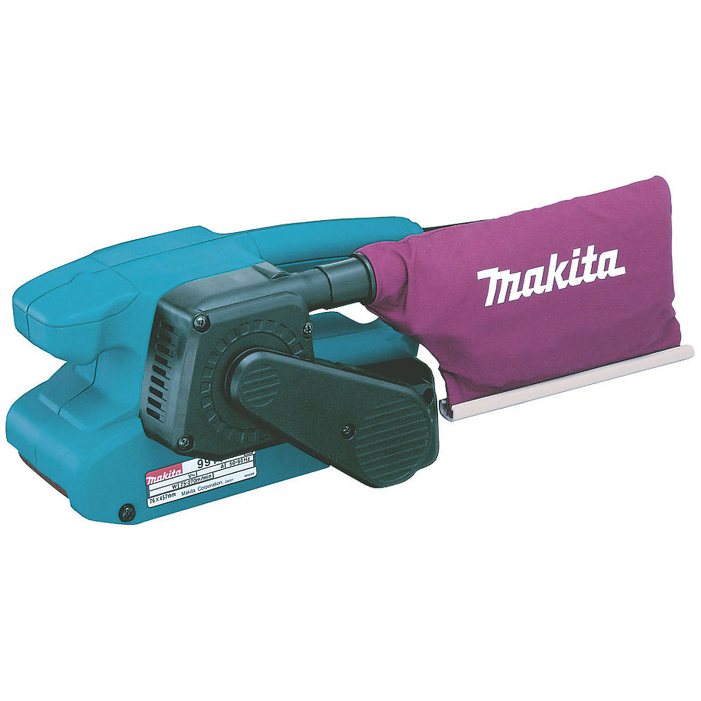 Makita Belt Sander Electric 9911/2 Brushed 76mm Variable Speed 640 W 240 V - Image 2