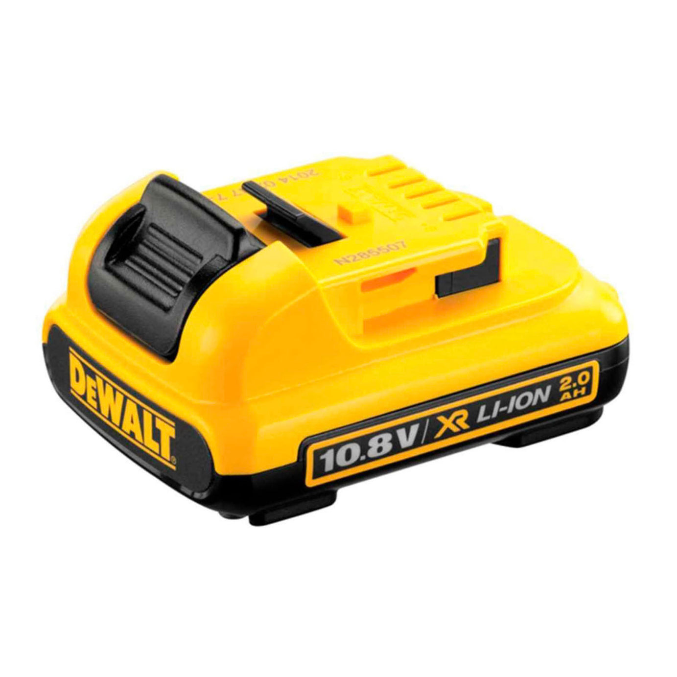 DeWalt Battery DCB127 10.8V Li-ion XR 2.0Ah Yellow Compact Lightweight - Image 1
