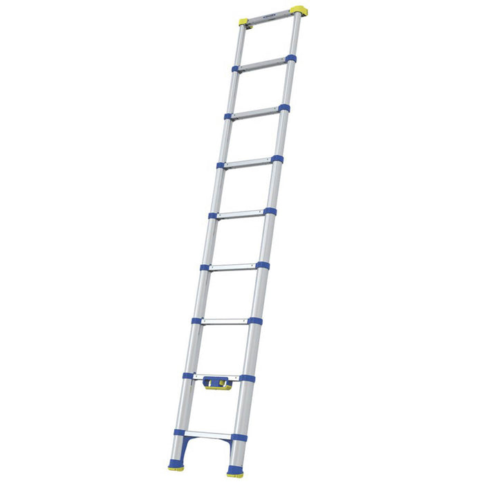 Ladder Soft-Close Telescopic Aluminium Heavy Duty Multi Purpose Extendable 2.6m - Image 3