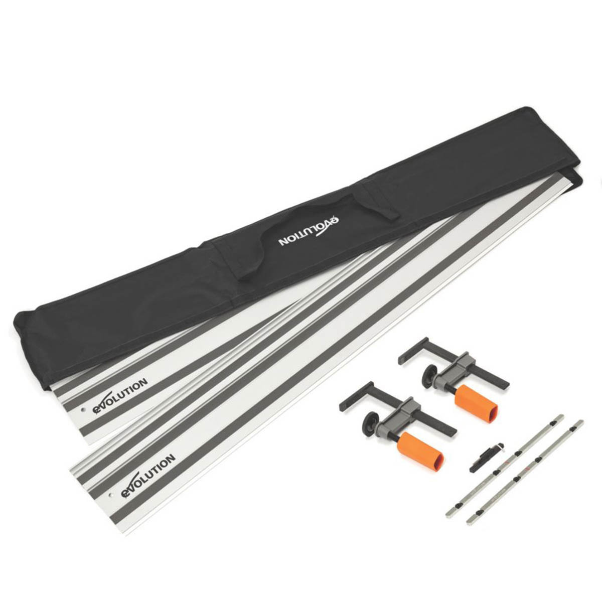 Evolution Circular Saw Guide Rails Track ST2800-G2 Anti-Slip 2 x 1400mm - Image 1