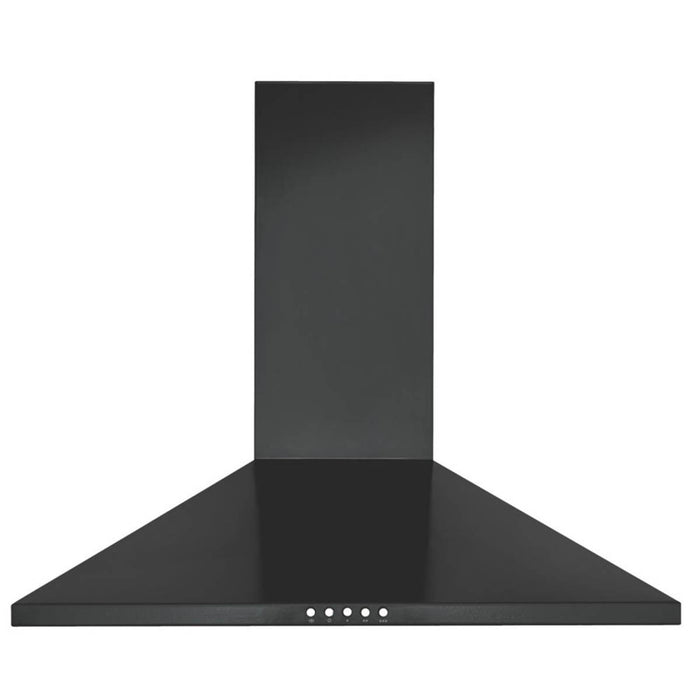 Chimney Cooker Hood Extractor Fan Kitchen Black CHB60 Adjustable Height 600mm - Image 2