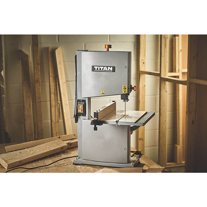 Titan Bandsaw Electric TTB705BDS Table Woodworking Mounted Tilting Durable 350W - Image 3