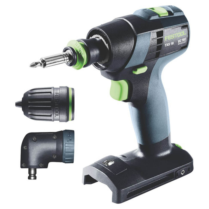 Festool Drill Driver TXS 18-Basic-Set Cordless Keyless 18V Li-Ion Body Only - Image 3