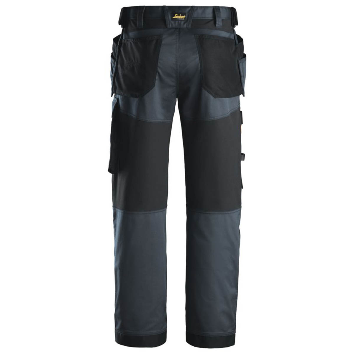 Snickers Mens Work Trousers Stretch Steel Grey Relaxed Holster Pockets 39"W 30"L - Image 3