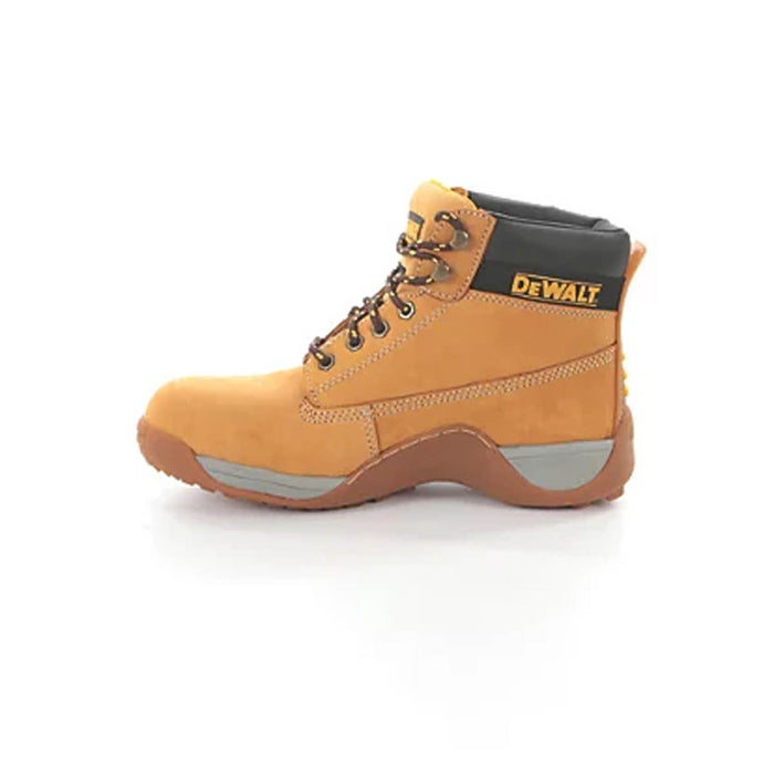 DeWalt Safety Boots Mens Wide Fit Wheat Leather Water Resistant Steel Toe Size 9 - Image 4