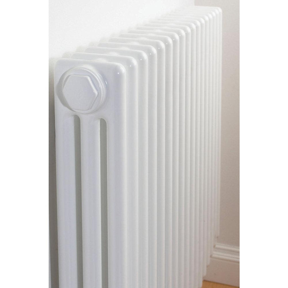 Acova Classic 3-Column Horizontal White Radiator Steel 500 x 812mm 2992BTU 877W - Image 3