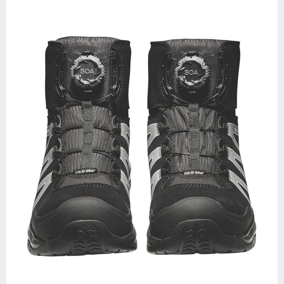 Solid Gear Safety Boots Composite Toe Cap Black Water Resistant Size 10 - Image 3