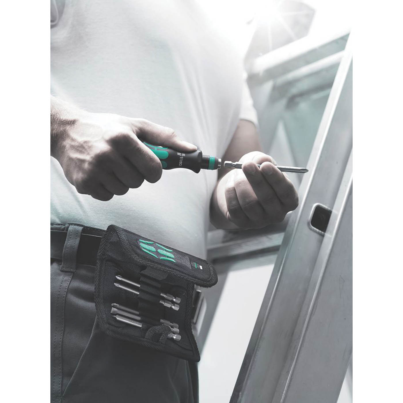 Wera Screwdriver Set Kraftform Kompakt  Interchangeable  11 Pieces - Image 3