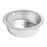 Round Kitchen Sink Textured Linen Stainless Steel 1 Bowl 450 x 450mm - Image 1