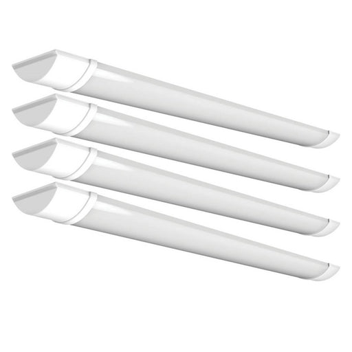 4lite Advantage Twin 2ft LED Battens 14W 1700lm 230V 4 Pack - Image 1