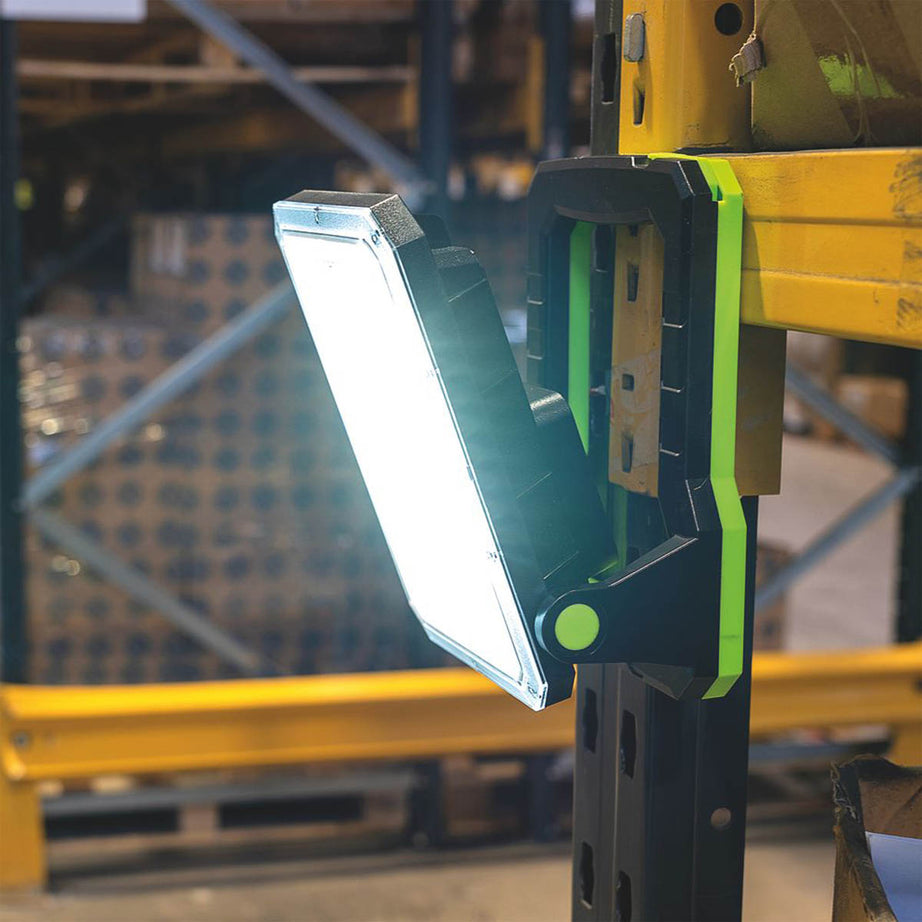 LED Work Light Rechargeable Folding Magnetic and Hook with Power Bank 1300lm - Image 2