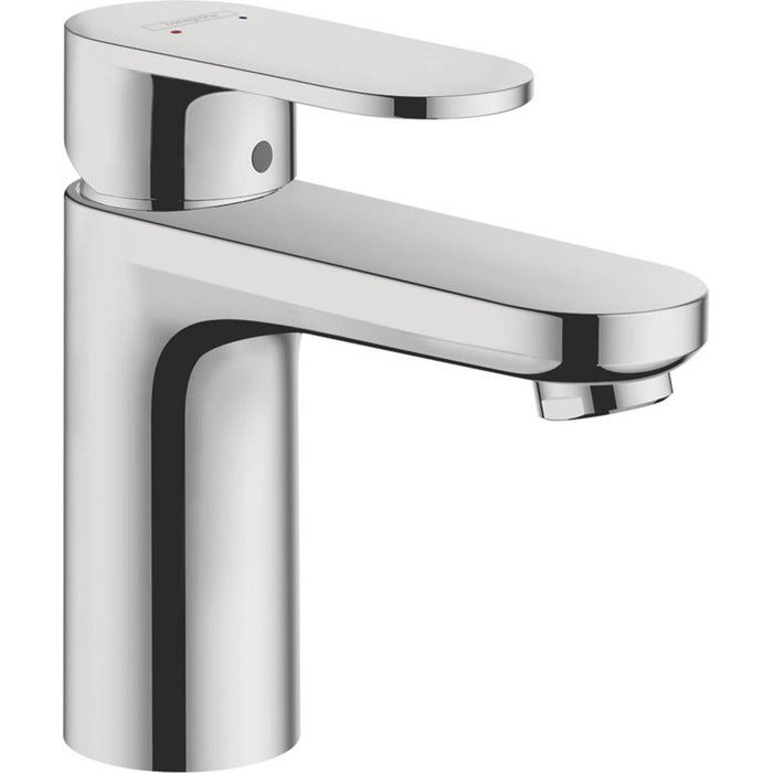 Bathroom Sink Tap Basin Faucet Chrome Single Lever Pop-Up Waste Brass Modern - Image 1