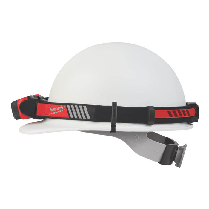 Milwaukee LED Work Headlamp Hi-Vis 600lm Head Torch USB Rechargeable IP53 - Image 2