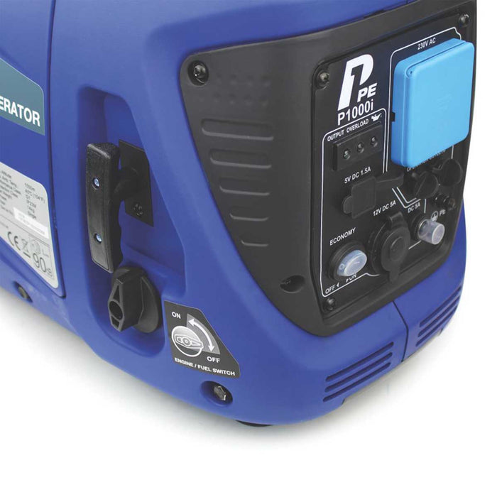 Inverter Generator Portable Petrol Suitcase P1000i Lightweight 1000W 230V - Image 4