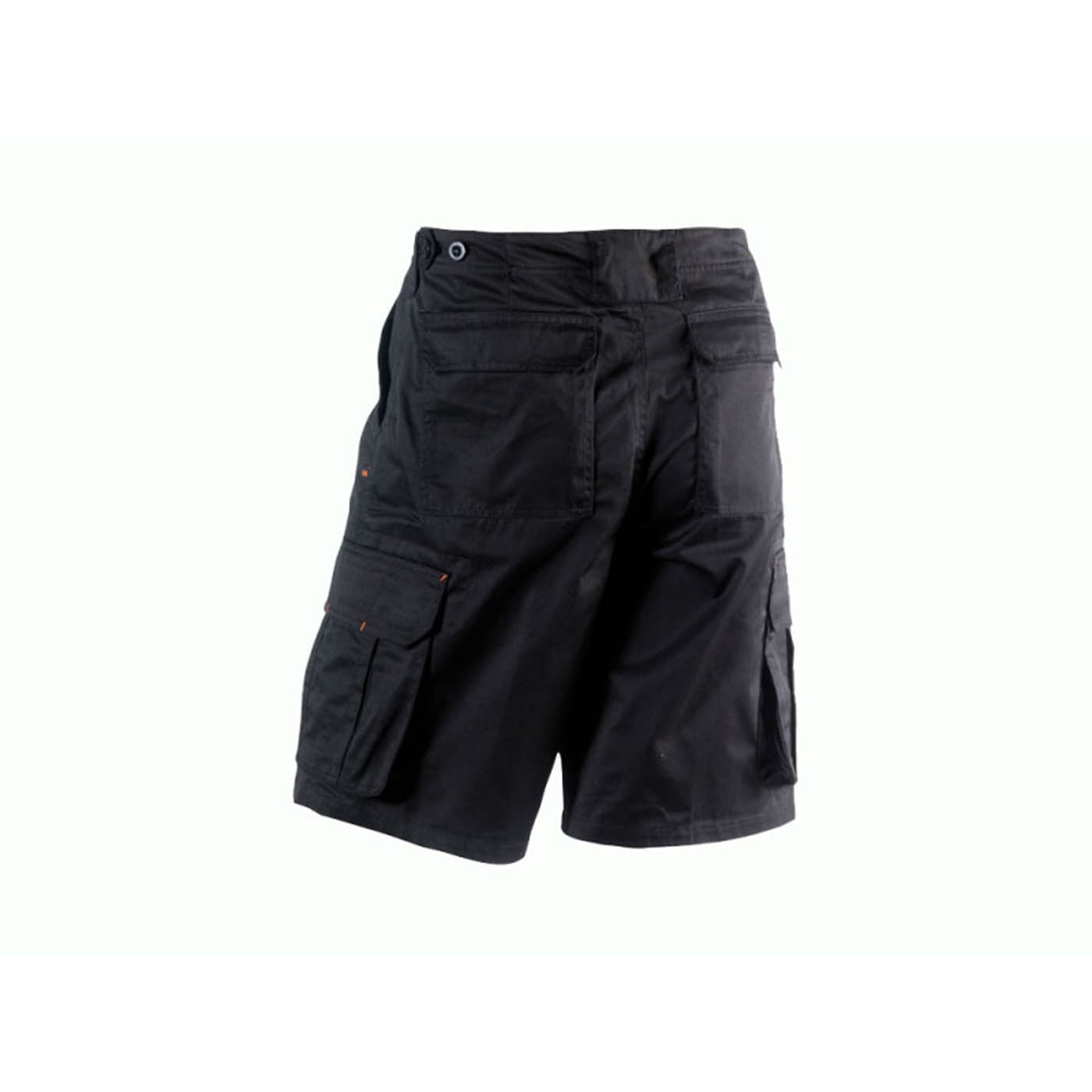Herock Work Bermuda Shorts Mens Regular Fit Black Multi Pockets Cargo W34 - Image 2