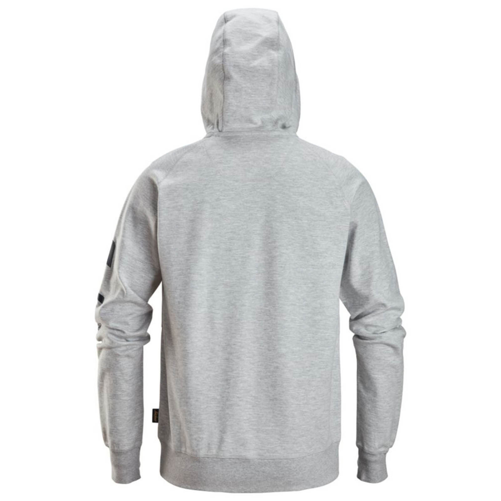 Snickers 2895 Logo  Full Zip Hoodie Grey Melange 2X Large 52" Chest - Image 2