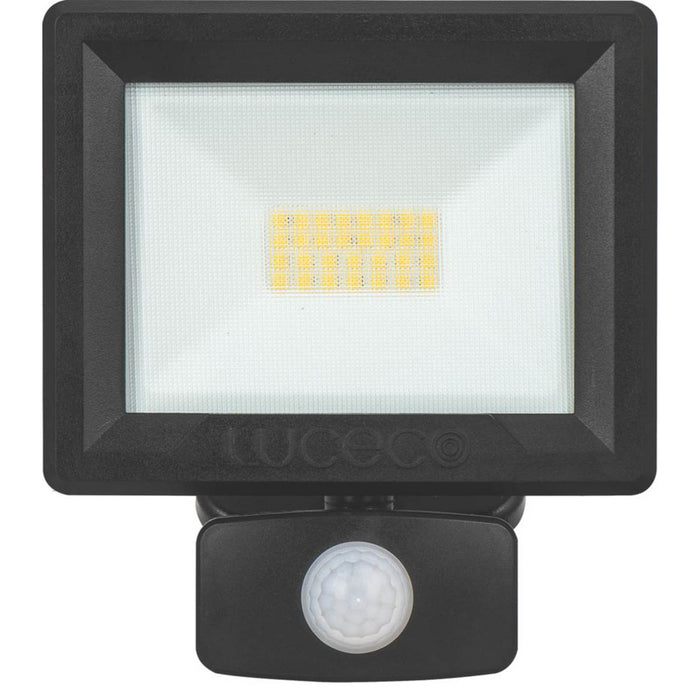 Luceco Essence Outdoor LED Floodlight with Ball Joint With PIR Sensor Black 20W 2000lm - Image 4