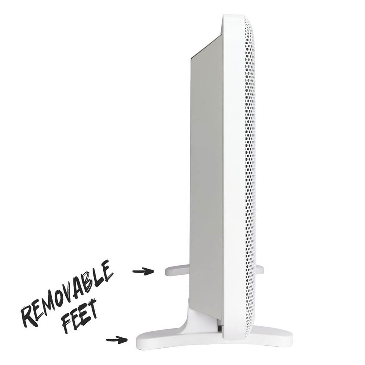 Infrared Convection Heater Electric 2in1 White Portable Wall Mounted 2000W - Image 6