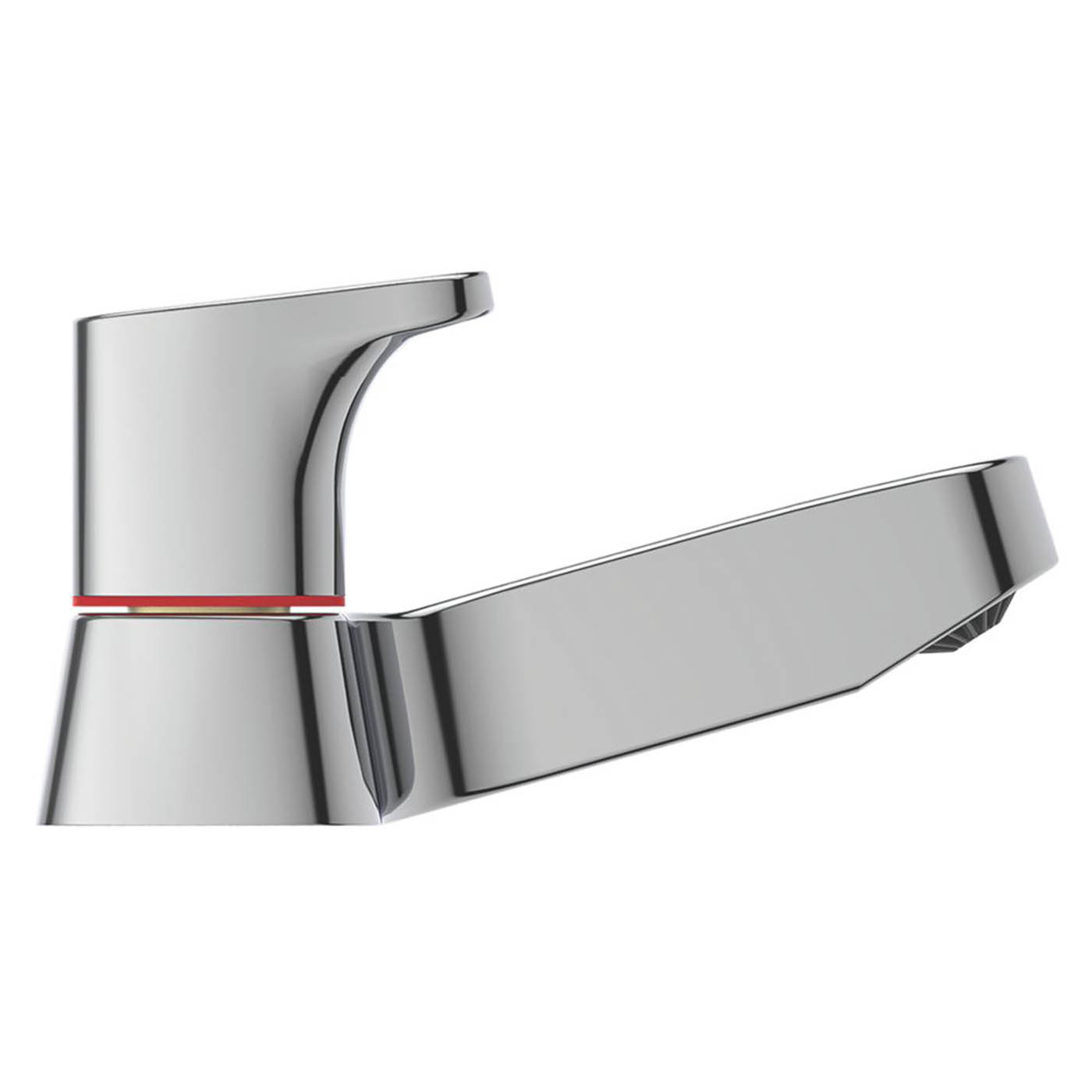 Ideal Standard Cerabase Chrome 81mm Deck Mounted Lever 2 Tap Holes Bath Mixer Tap - Image 2