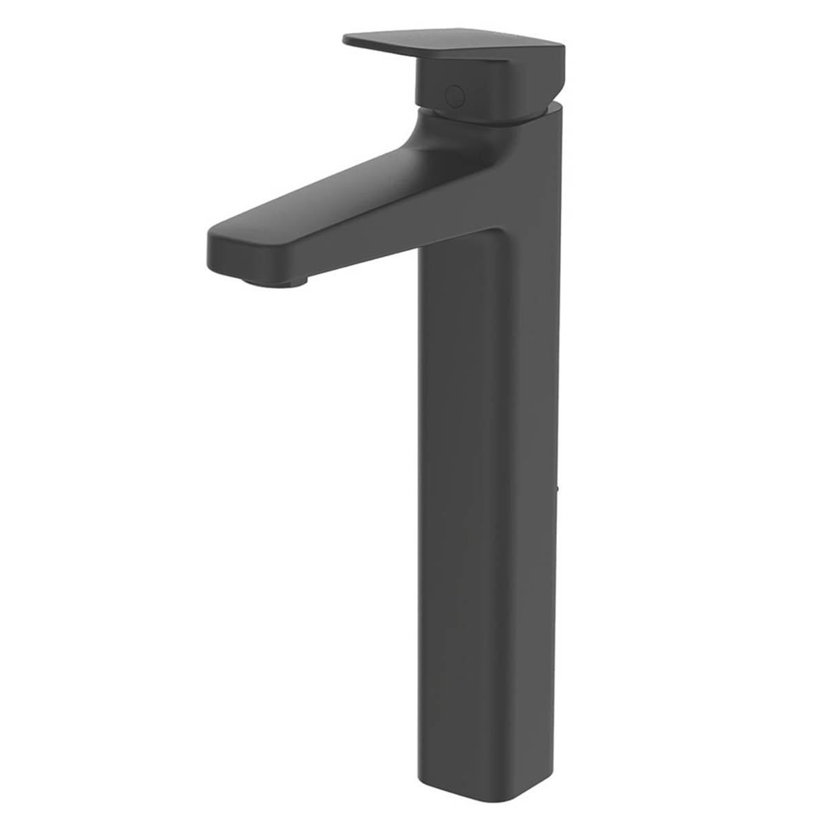 Bathroom Basin Tap Mono Mixer Silk Black Tall Single Lever Modern Faucet - Image 1