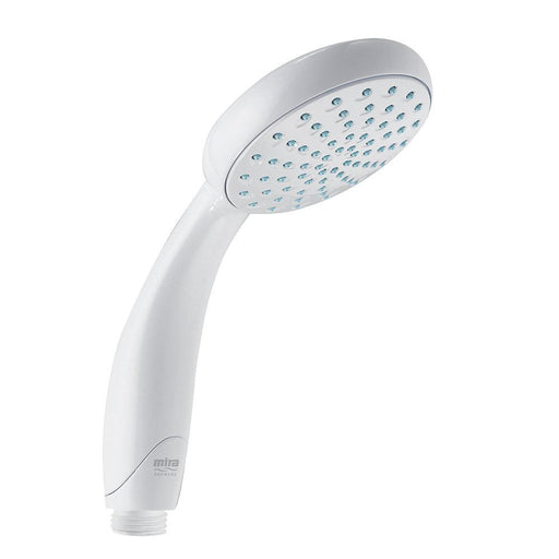 Mira Showerhead Nectar Single Mode Handset White Bathroom Round 90 x 193mm - Image 1
