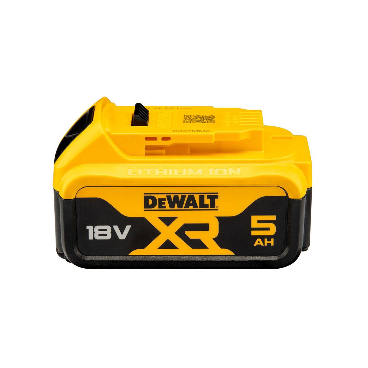DeWalt Battery 5.0Ah 18V Li-Ion DCB184-XJ XR Powerful Slide Pack LED Indicator - Image 2