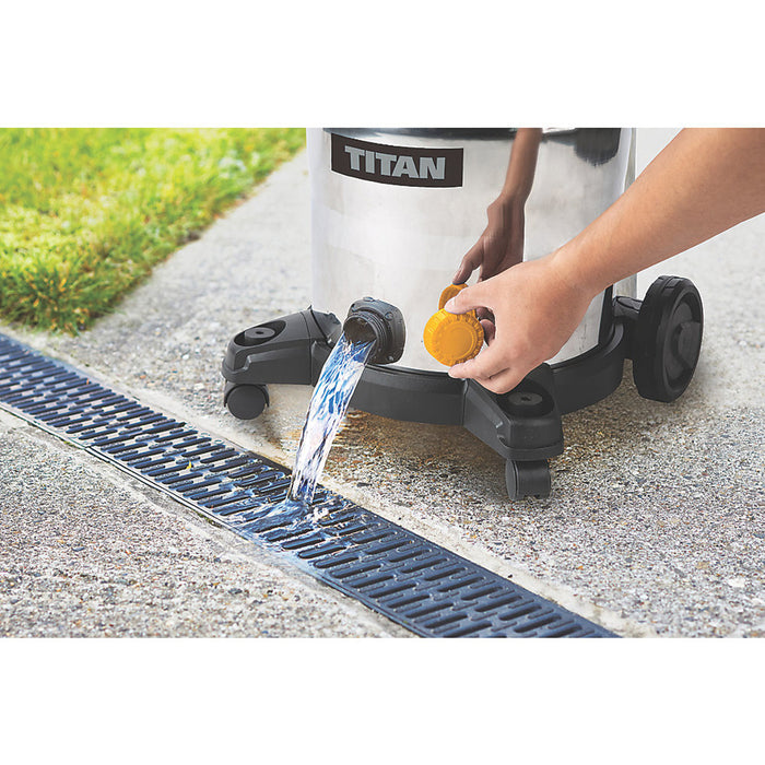 Titan Wet And Dry Vacuum Cleaner Electric Hoover Wheeled Heavy Duty 1500W 40Ltr - Image 6