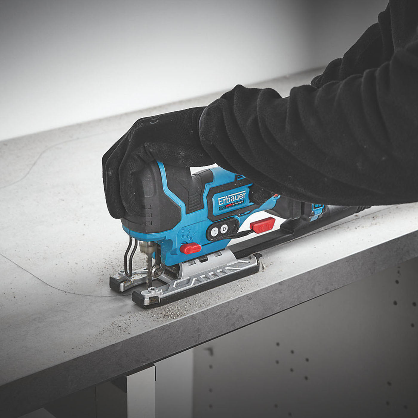 Erbauer Jigsaw Cordless 12V Li-Ion EJS12-Li Brushless Variable Speed Body Only - Image 2