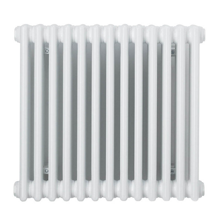 Acova Radiator 3 Column Horizontal Classic White Steel 2701BTU 600 x 628mm - Image 1