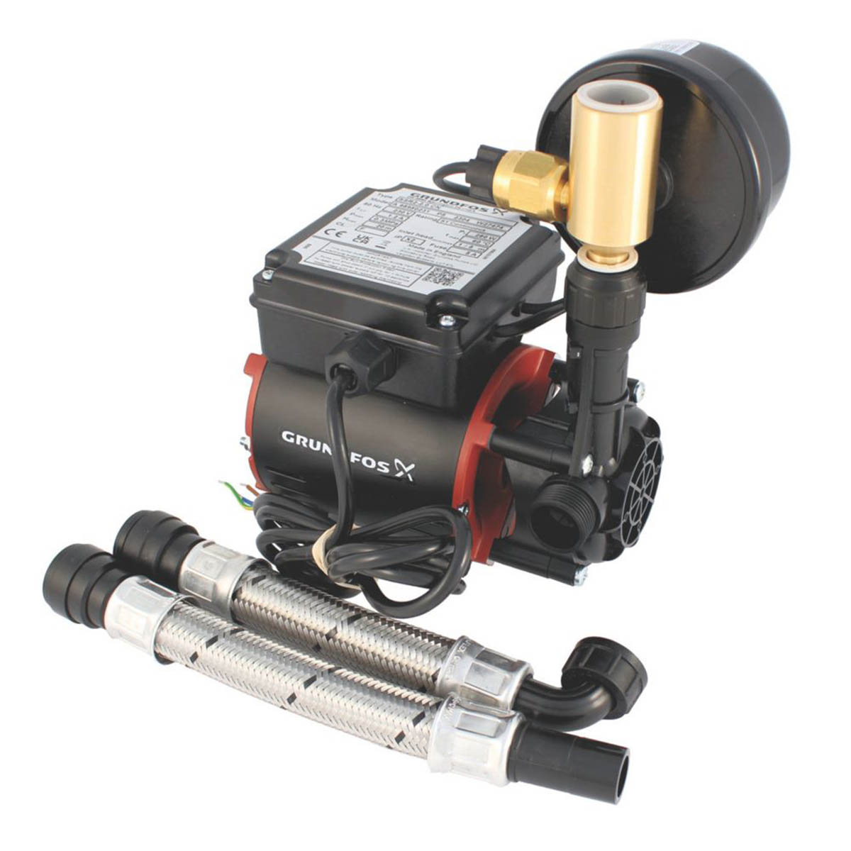 Grundfos Shower Pump Universal SSR2-2.0 CN Regenerative Single Durable 2bar - Image 1