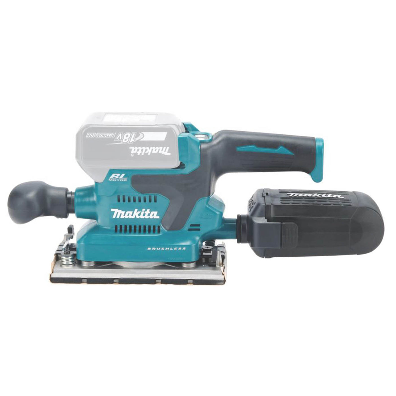 Makita Cordless Sander DBO382 18V Li-Ion LXT Brushless Body Only - Image 5