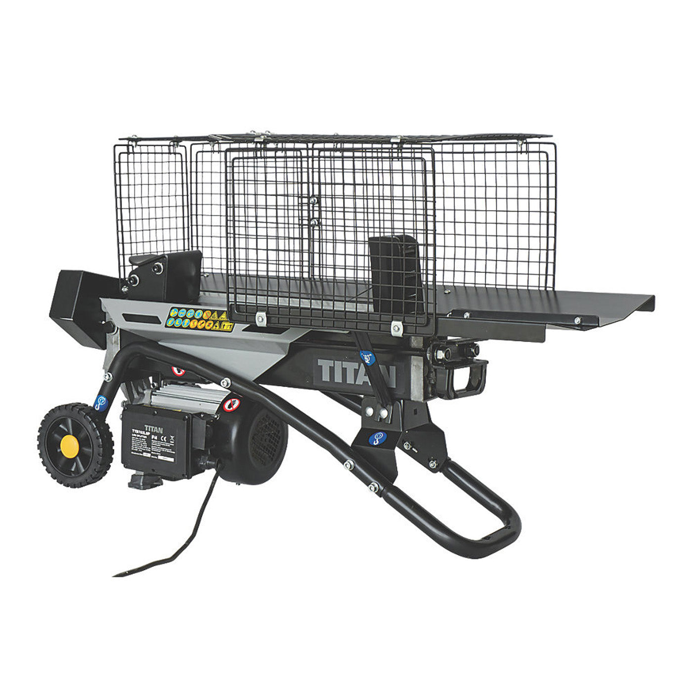Titan Corded Electric Log Splitter Brushless 37cm 1.5kW For Residential Use - Image 2