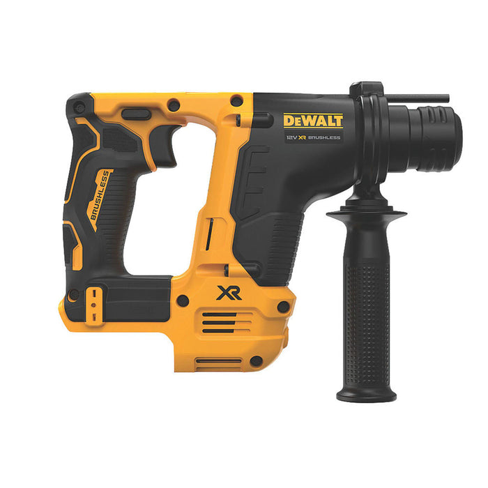 DeWalt Rotary Hammer Drill Cordless DCH072N-XJ Brushless Compact 12V Body Only - Image 2