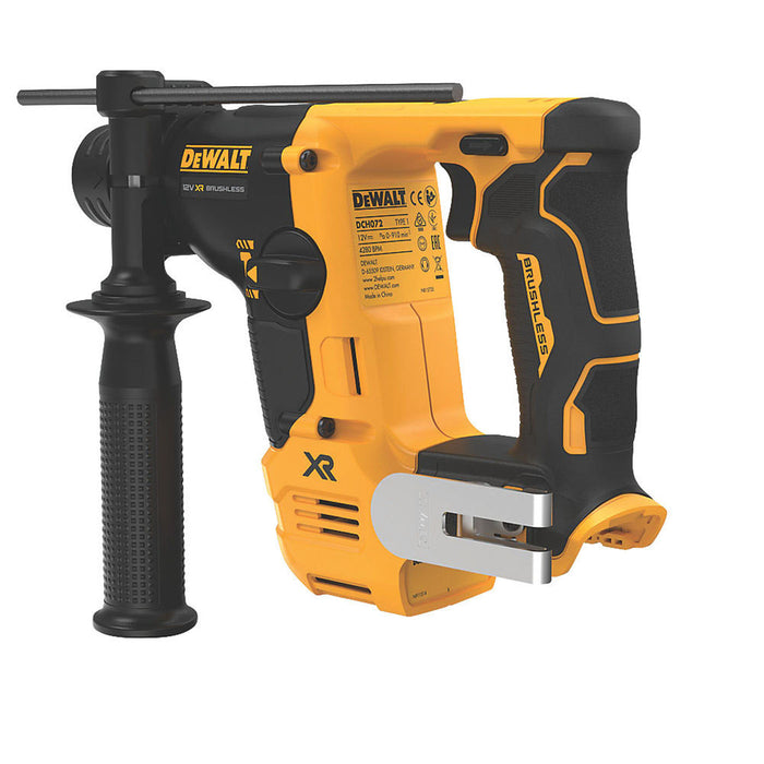 DeWalt Rotary Hammer Drill Cordless DCH072N-XJ Brushless Compact 12V Body Only - Image 4